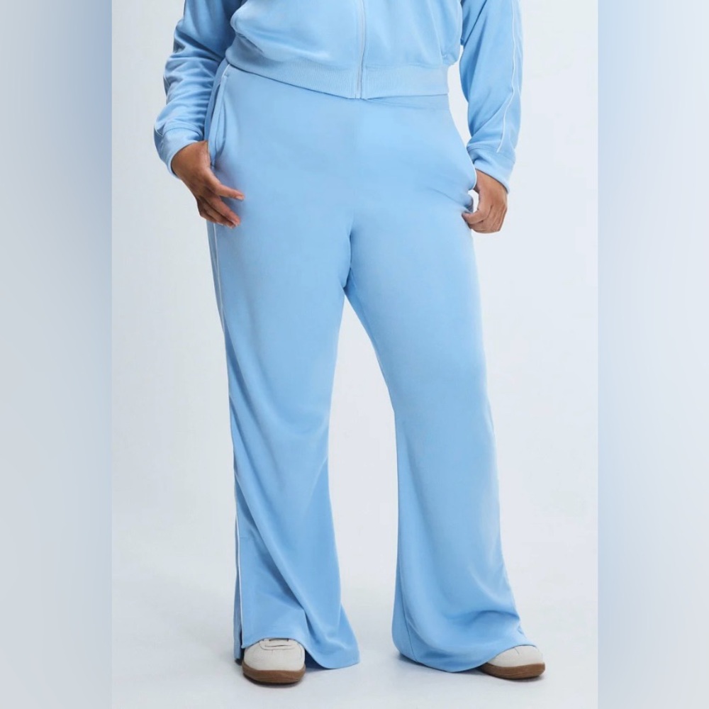 4XL Piped Flare Track Pant